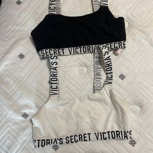 (2) VICTORIAS SECRET SPORT BRAS (Size:Small)